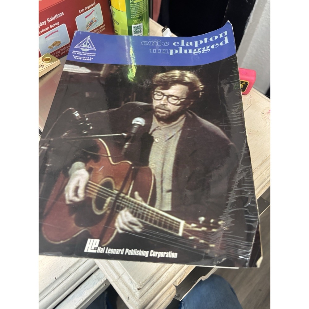 Eric Clapton Unplugged Guitar Tab Songbook Hal Leonard Paperback
